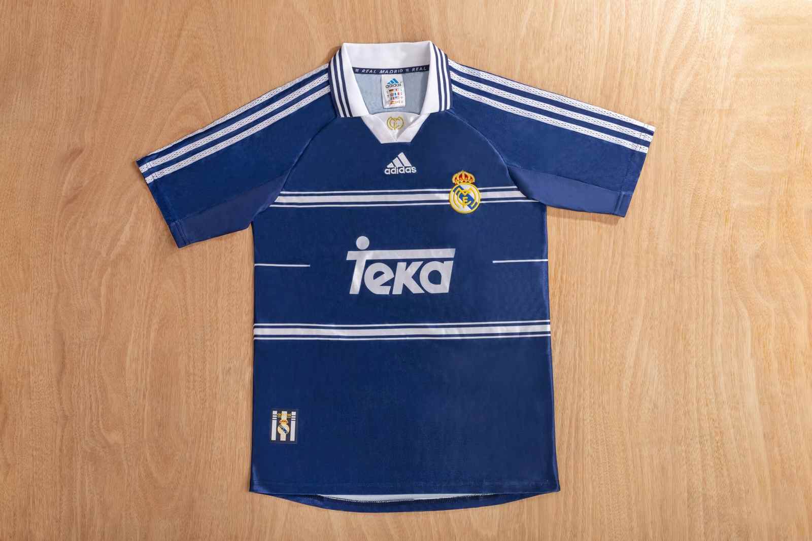 98 99 Real Madrid away Retro size S-2XL 98 99 皇马 客场