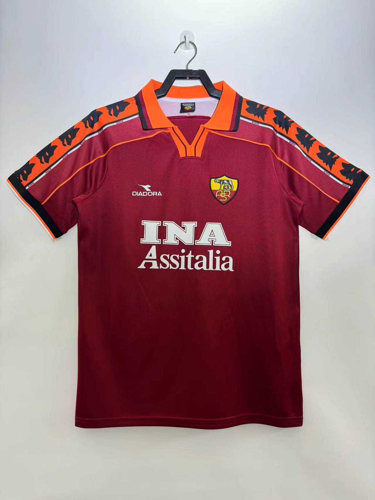 98 99 Roma home retro S-XXL 98 99 罗马 主场 复古