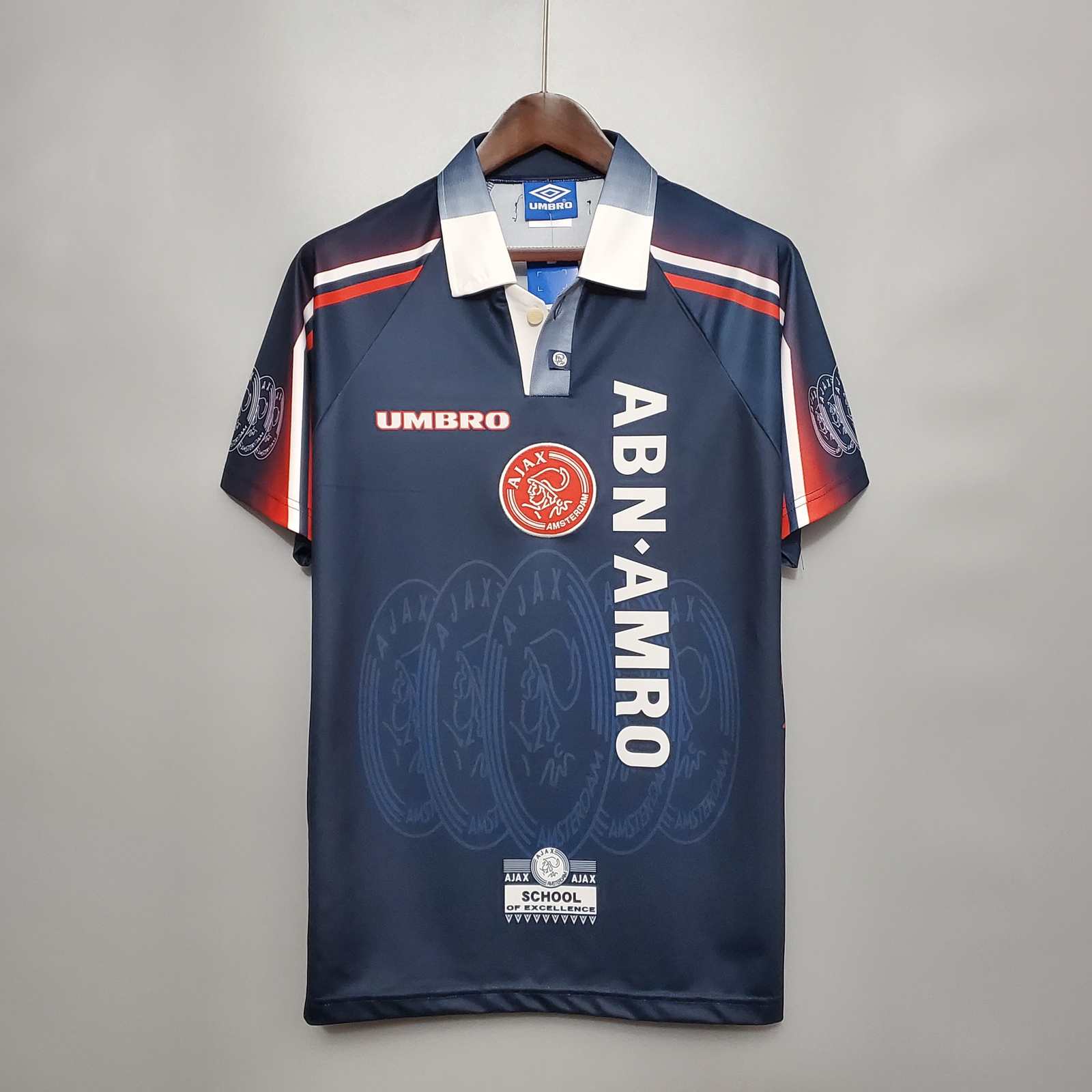 98 Ajax away retro S-2XL 98 阿贾克斯 客场 复古 S—2XL