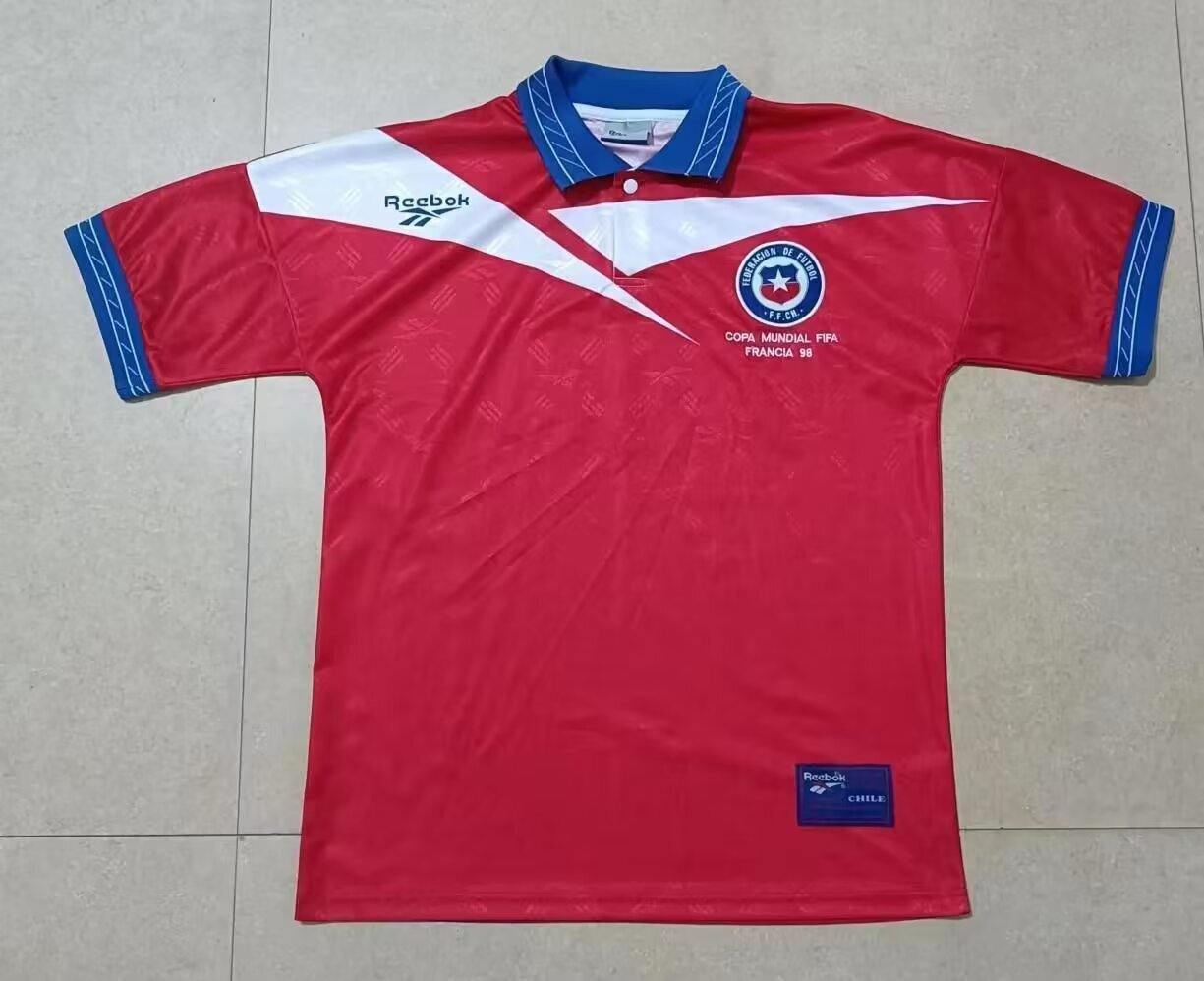 98 Chile home retro S-3XL 98 智利 主场 复古 S一3XL