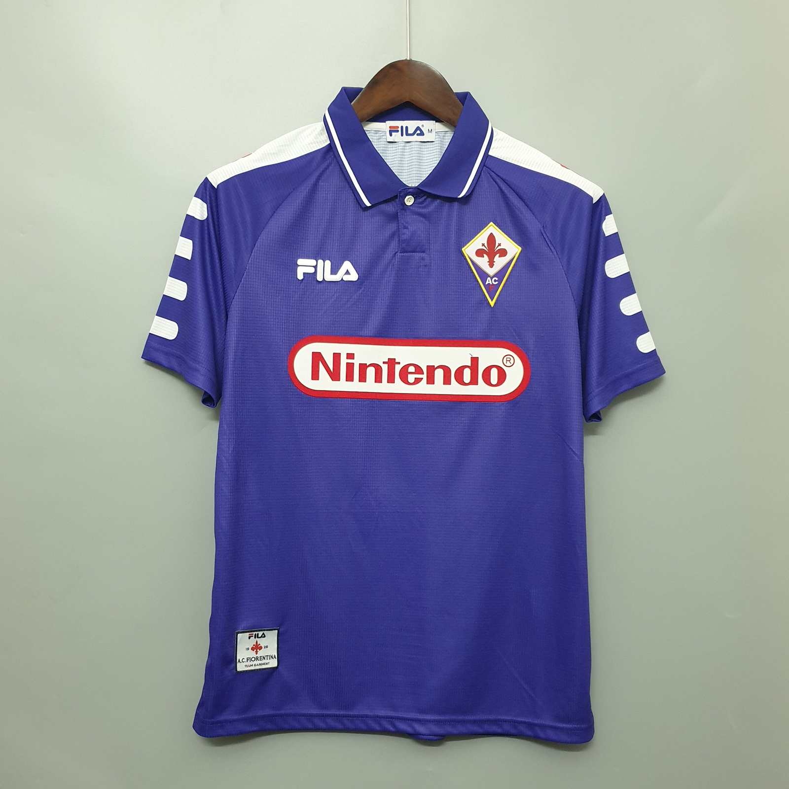 98-99 Fiorentina Home Retro 98-99 佛罗伦萨 主场 复古版