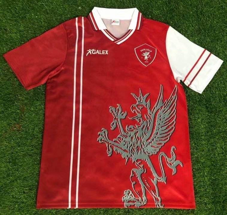 98-99 Perugia home retro 98-99 佩鲁贾 主场 复古