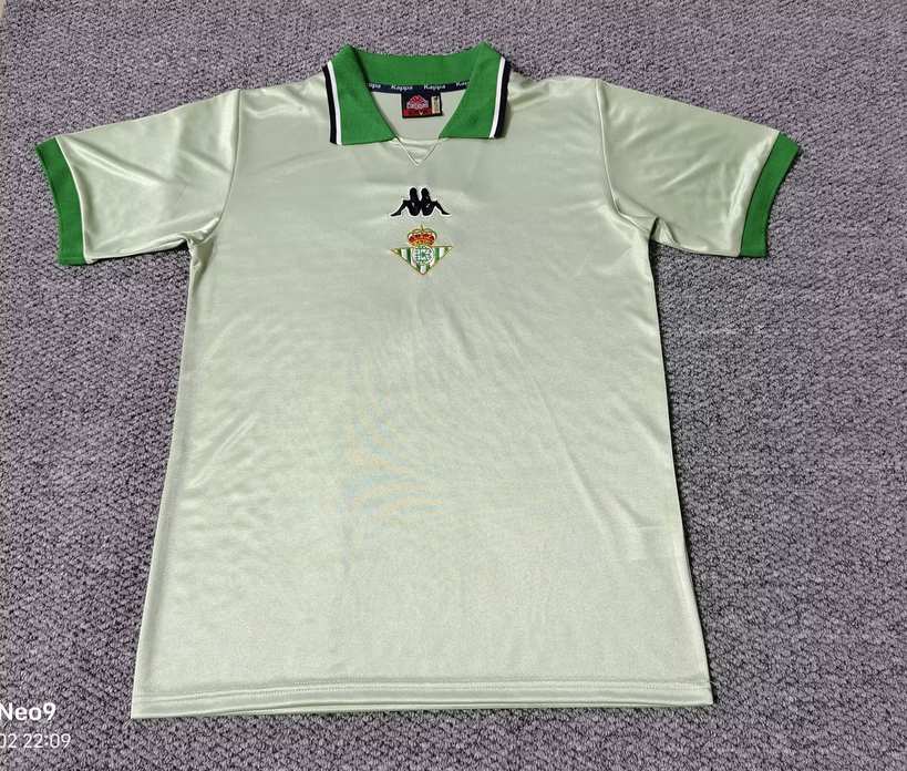 99 00 Betis away retro 99 00 贝蒂斯 客场 复古
