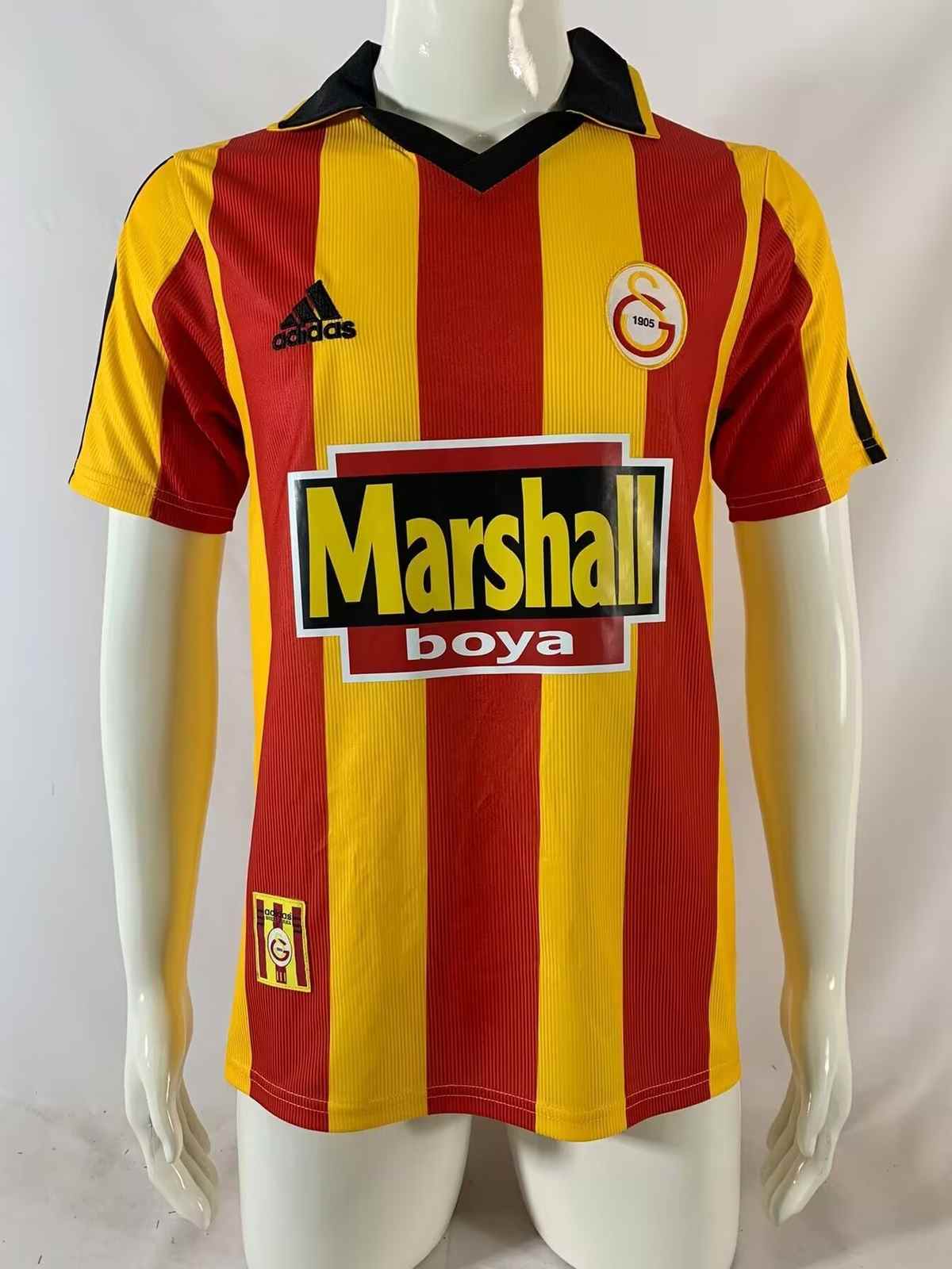 99 00 Galatasaray home retro S~XXL 99 00 加拉塔萨雷 主场 复古 S～XXL