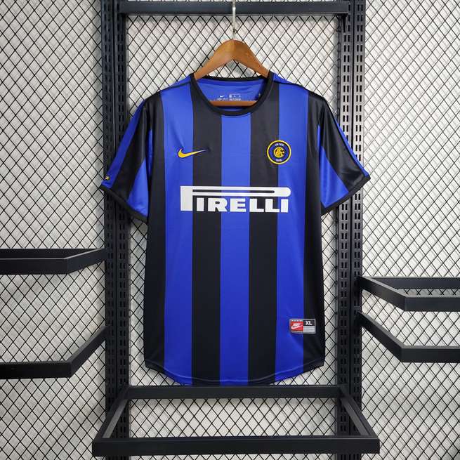 99 00 Inter Milan home retro S-XXL 99 00 国际米兰 主场 复古 S-XXL