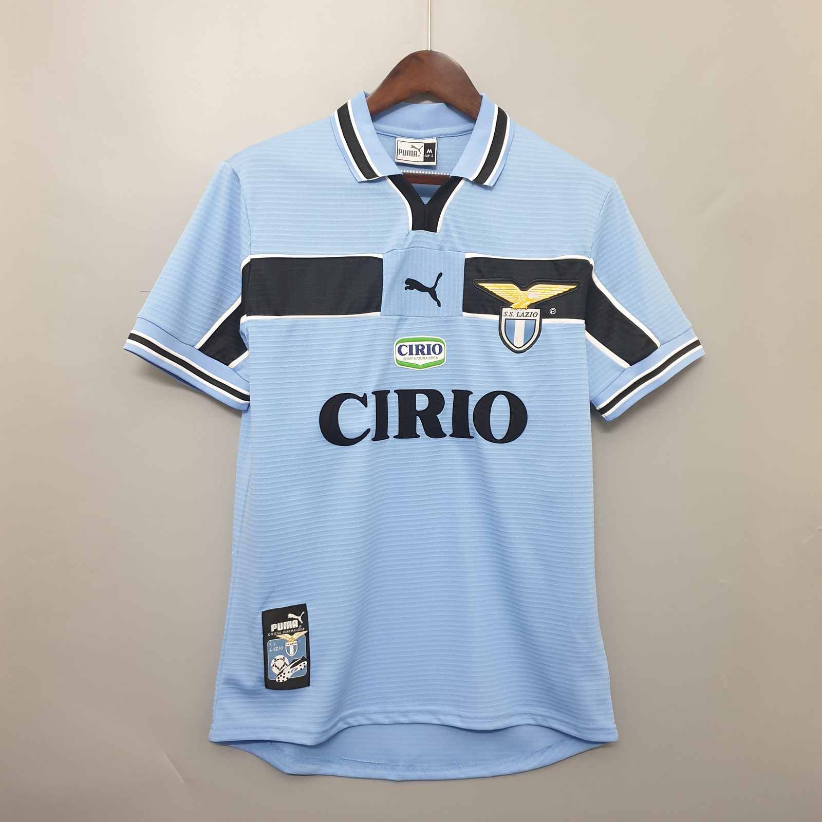 99 00 Lazio home retro 99 00 拉齐奥 主场 复古