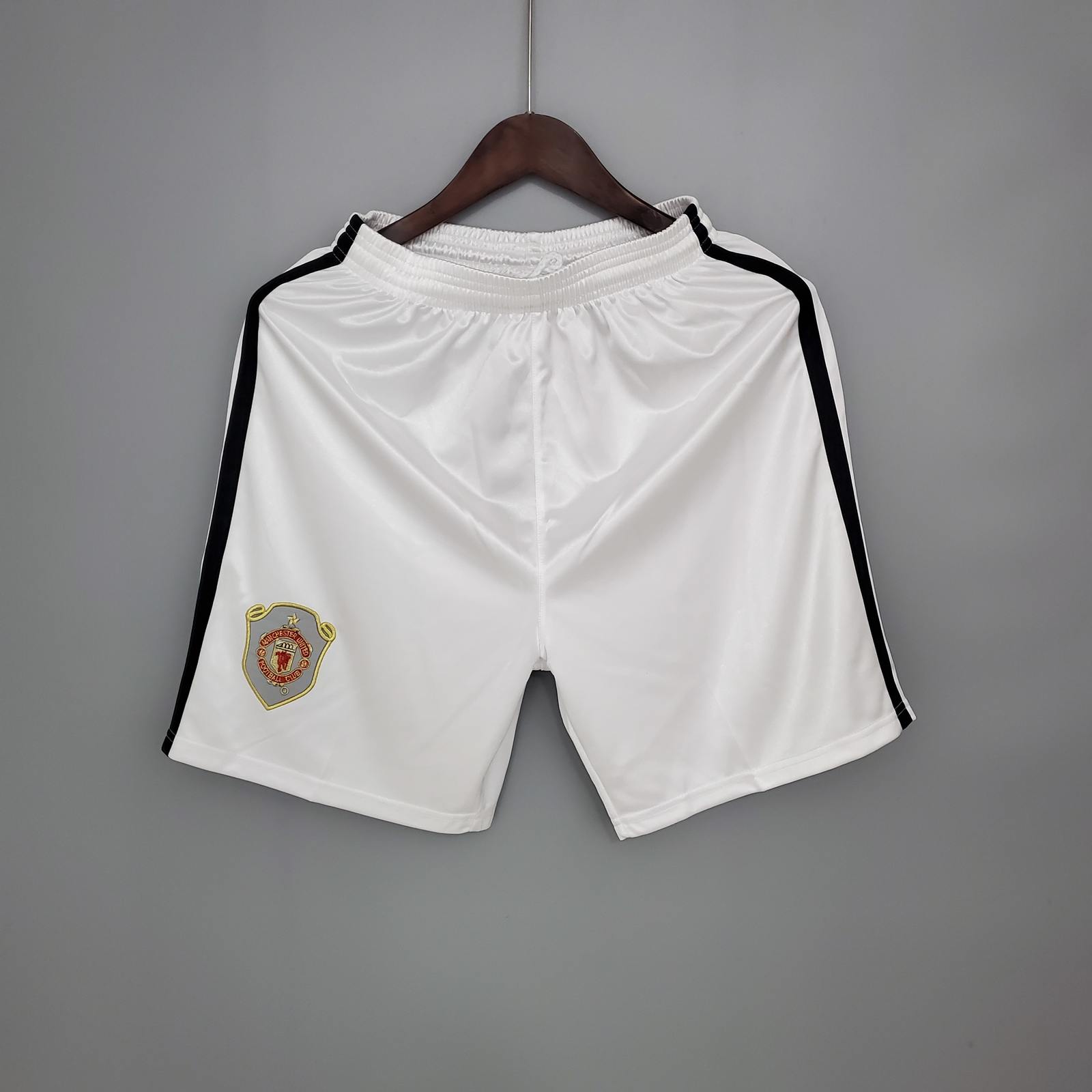 99 00 Man united home retro white shorts S-XXL 曼联主场复古短裤