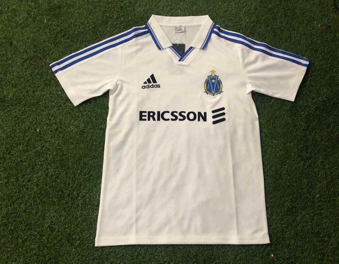 99 00 Marseille home retro 99 00 马赛 主场 复古