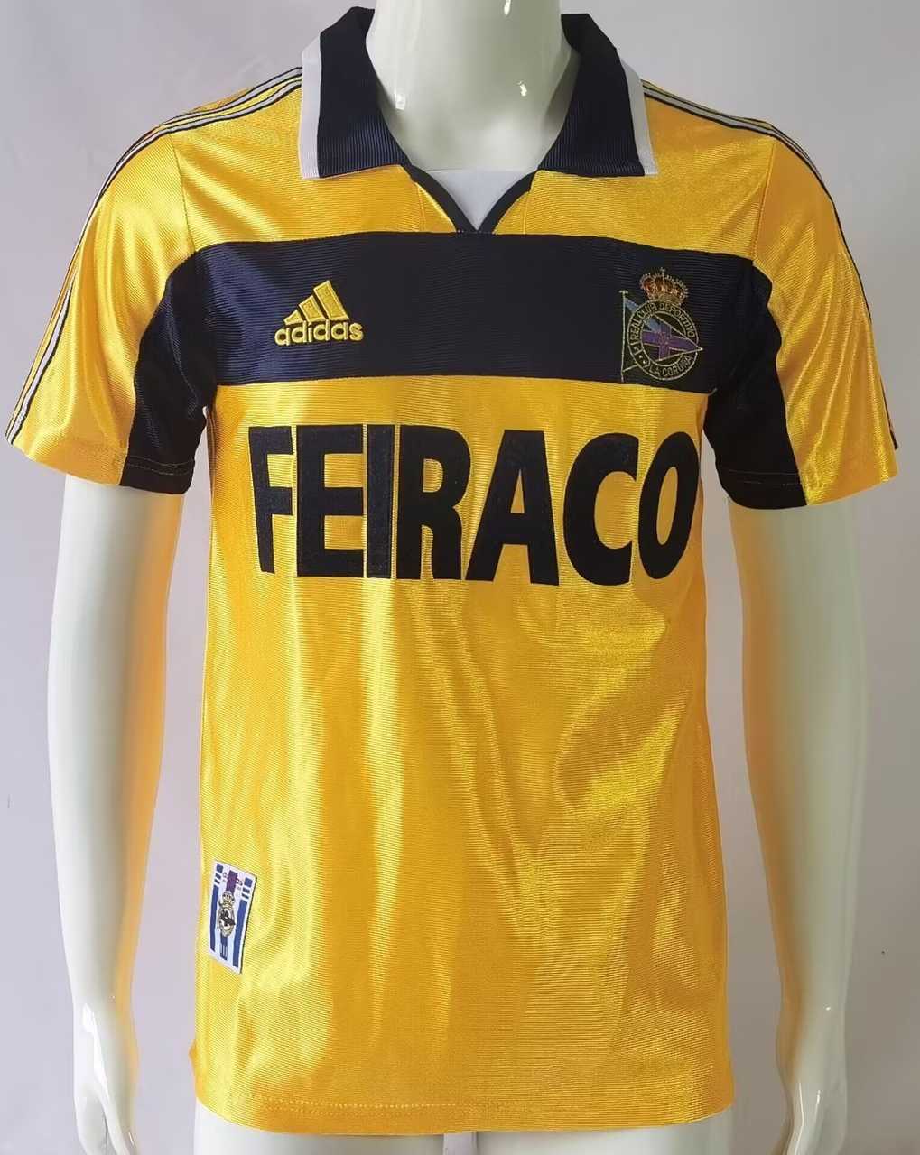 99 00 Real Club Deportivo de La Coruña third away retro 99 00 拉科鲁尼亚 二客 复古