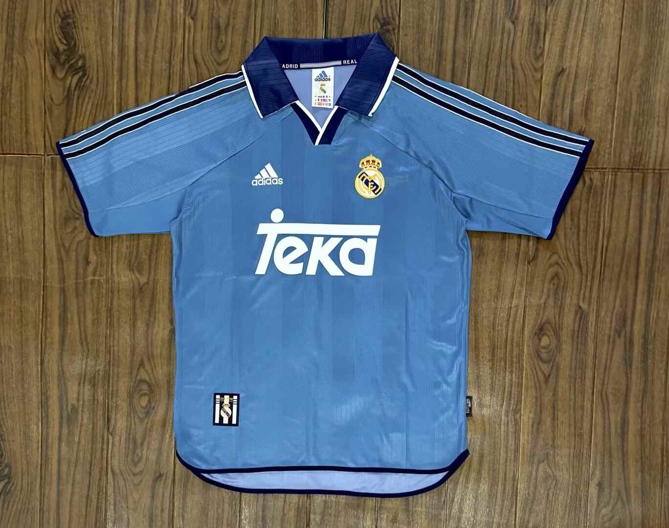99 00 Real Madrid third away retro 99 00 皇马 二客 复古