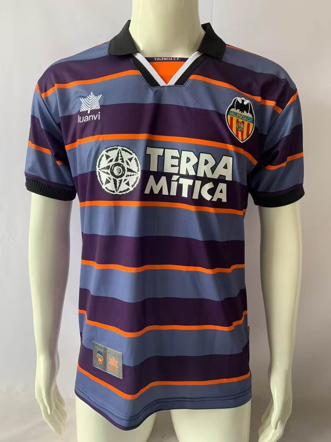 99 00 Valencia third away retro 99 00 瓦伦西亚 二客 复古