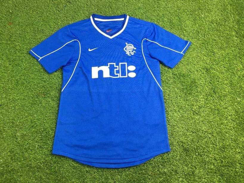 99 01 Rangers home retro 99 01 流浪者 主场 复古