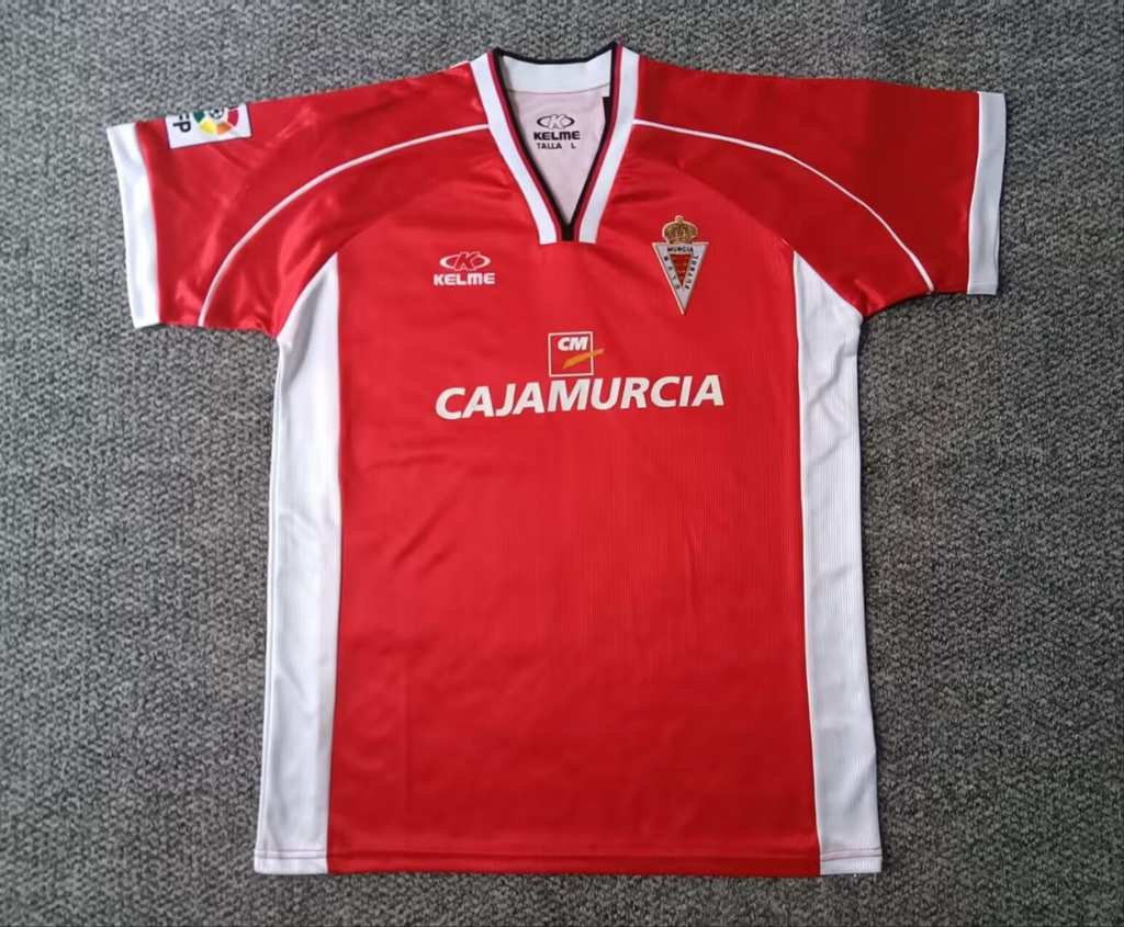 99 01 Real Murcia Red Vintage 99 01 皇家穆西亚 红色 复古
