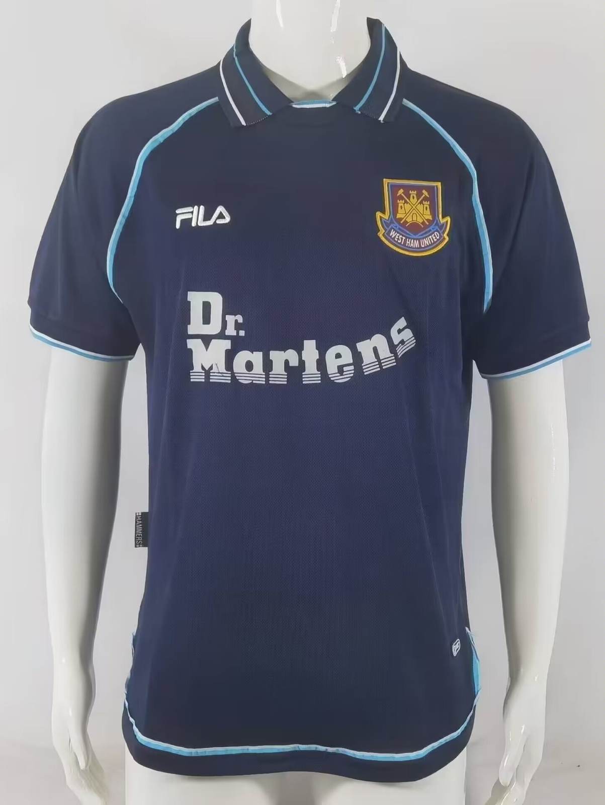 99 01 West Ham United third away retro 99 01 西汉姆联 二客 复古