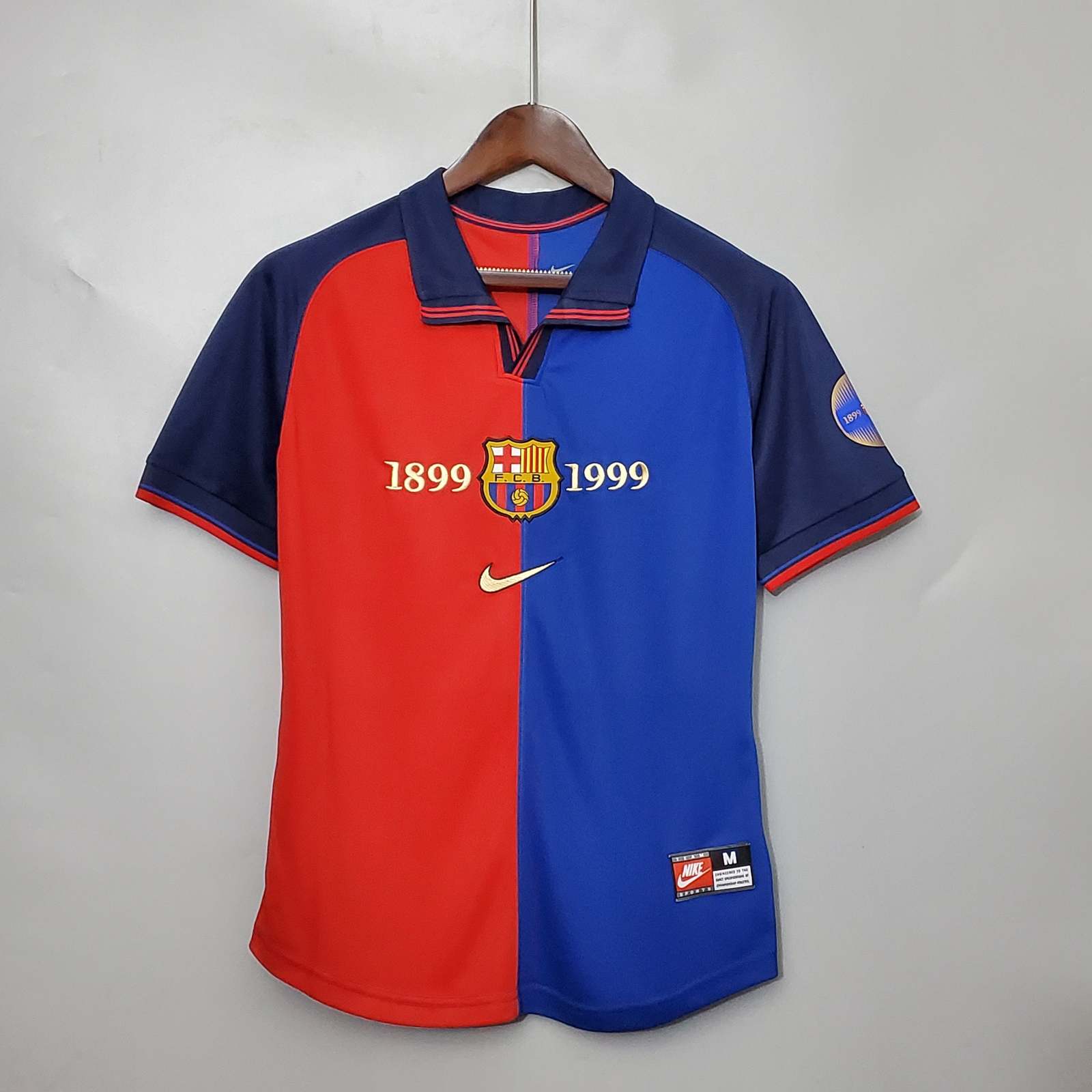 Barcelona 100th Anniversary version home retro S-XXL 巴萨100周年复古