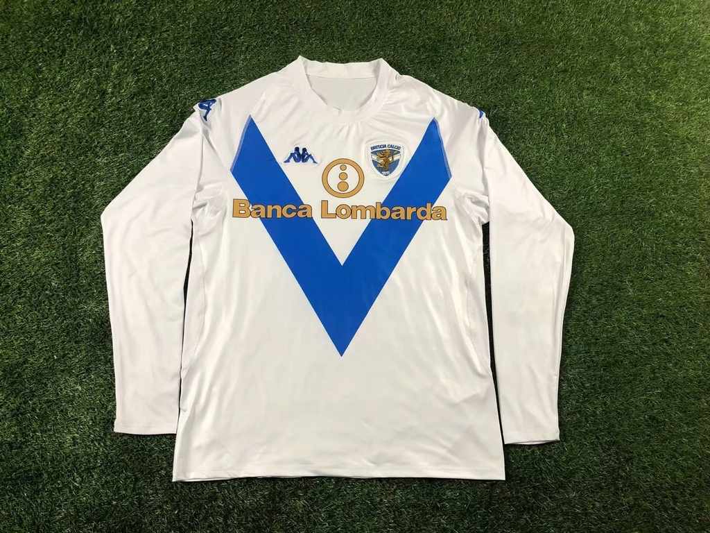 Brescia Calcio white away long sleeve 布雷西亚 白色 客场 长袖 S-XXL