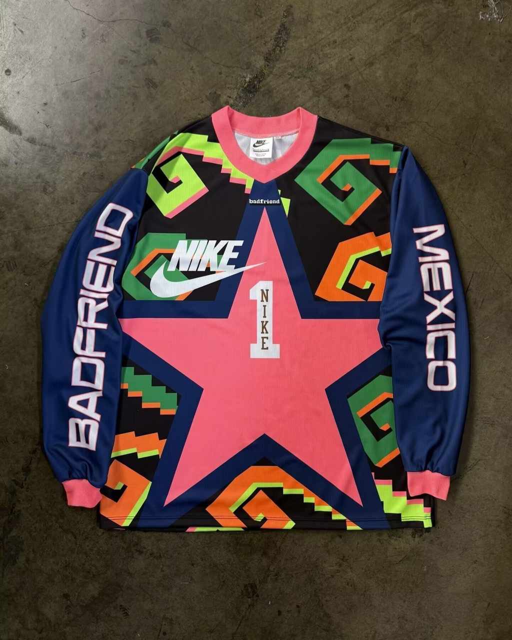Campos goalkeeper long sleeved retro S-2XL 坎波斯 守门员 长袖 复古 S-2XL