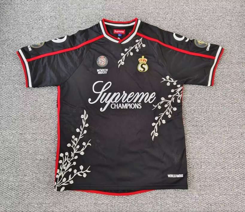 Crown embroidered black retro S-4XL 皇冠 全身刺绣 黑色 复古