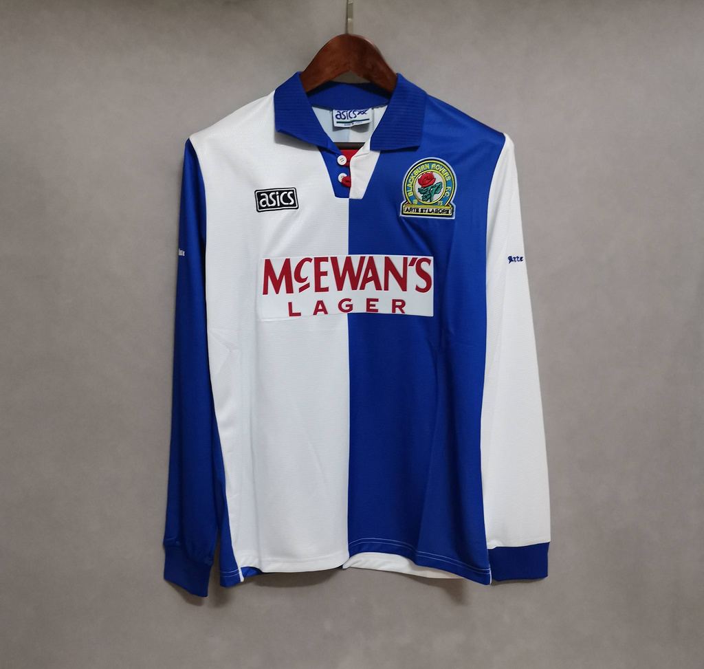 Retro Blackburn home loog sleeve 95_96