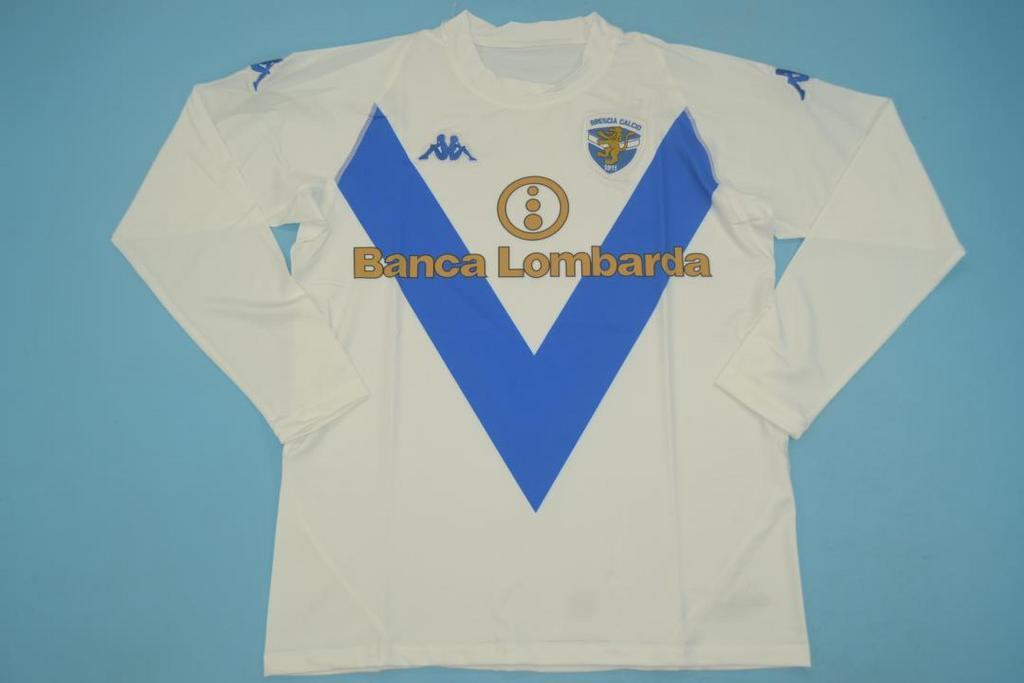 Retro Brescia away white long sleeve 03_04