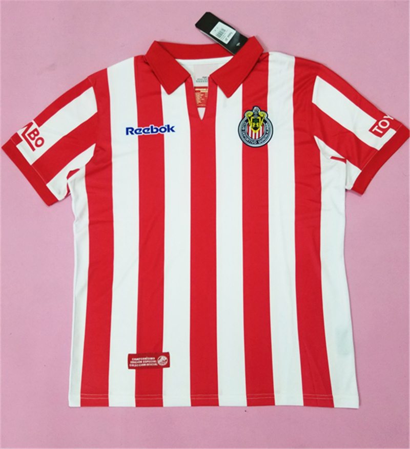 Retro Chivas 08 home commemorative jerseys