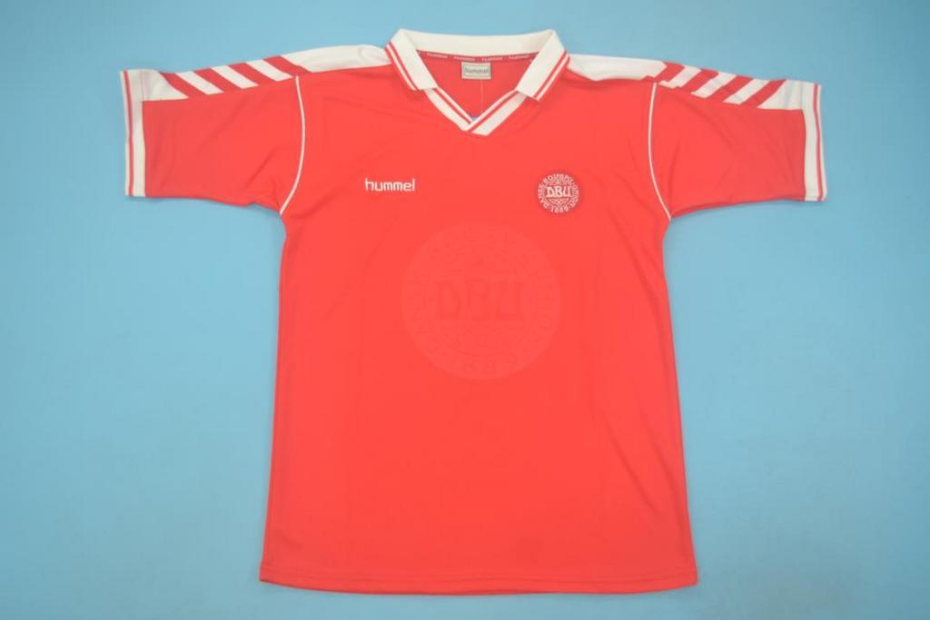 rétro Danemark domicile rouge 1998