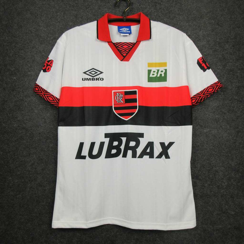Retro Flamengo away white 95_96