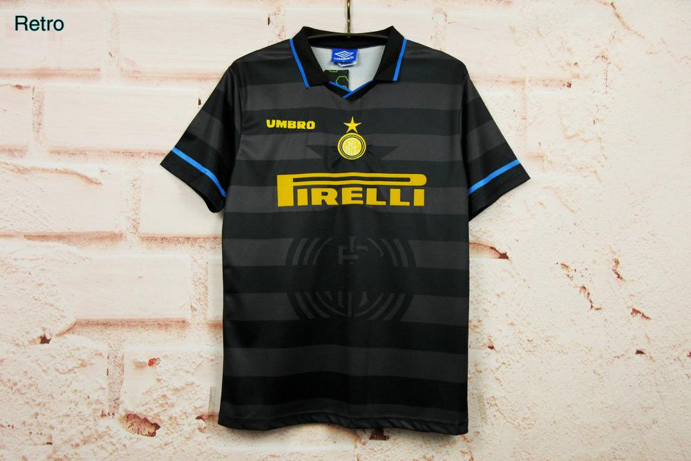 Retro Inter Milan away black 97_98