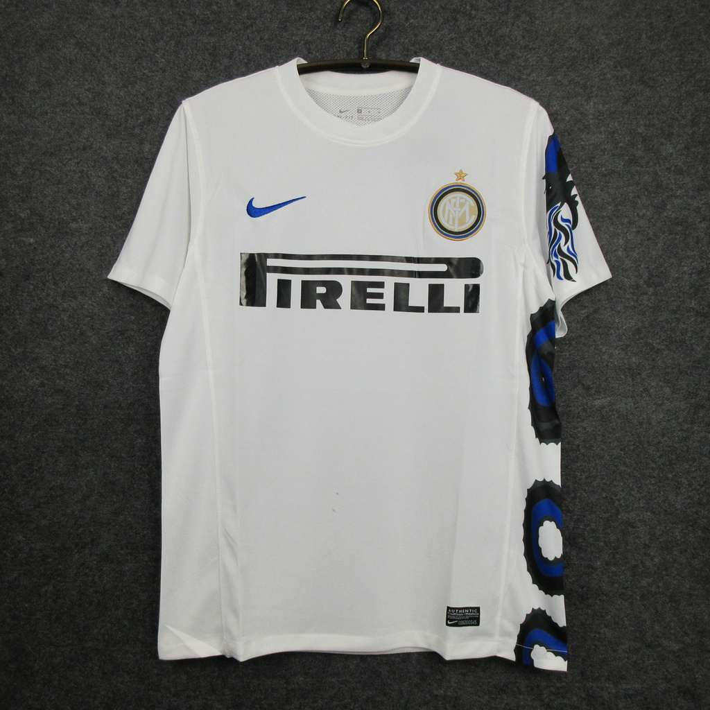 Retro Inter Milan away white 10_11