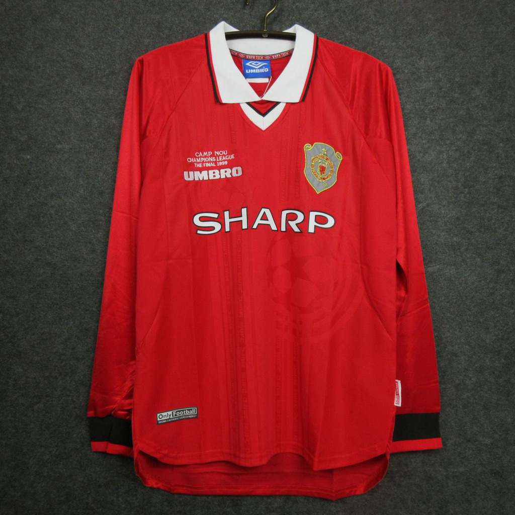 Retro MUN UCL home long sleeves 99_00