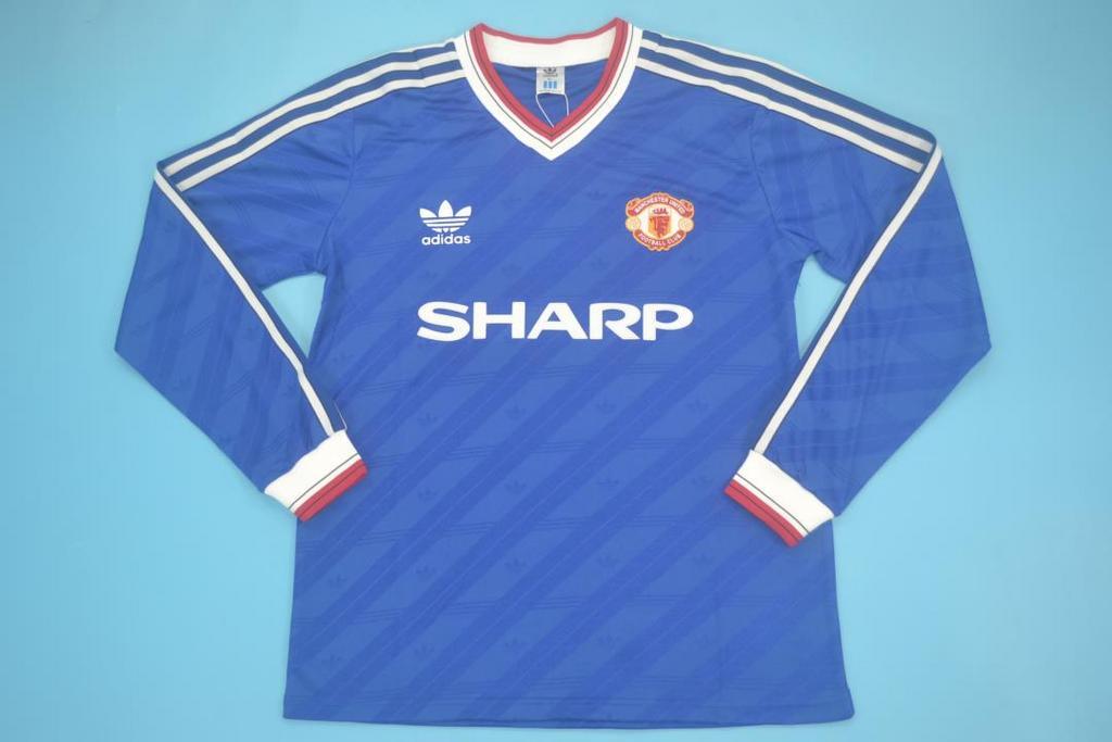 Retro MUN away blue long sleeve 86_88