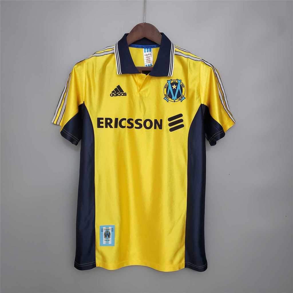 Retro Marseille away yellow 98_99