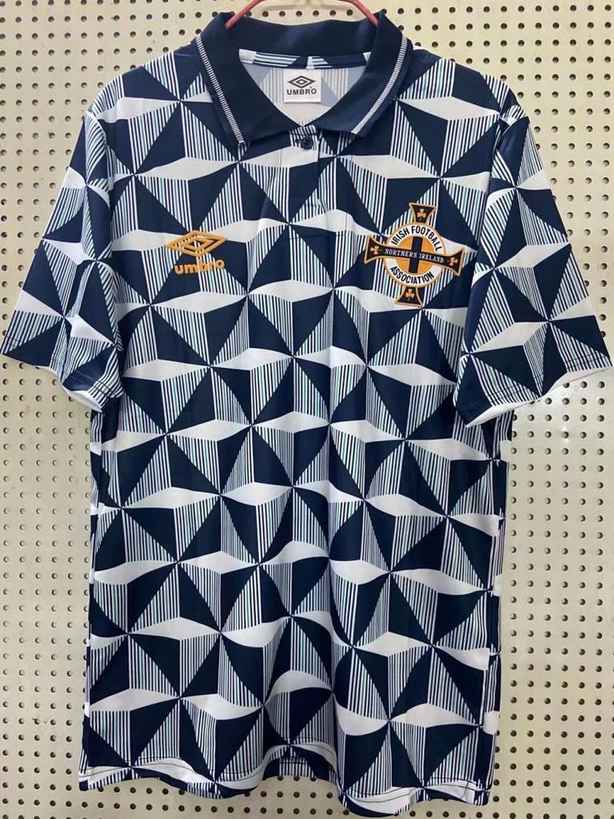Retro Northern Ireland away white 90_93
