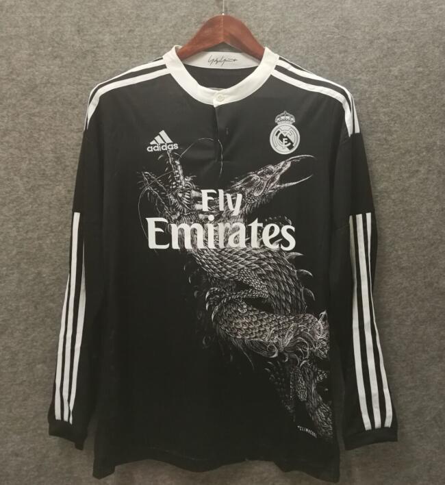 Retro RMD third black with dragon long sleeves 14_15
