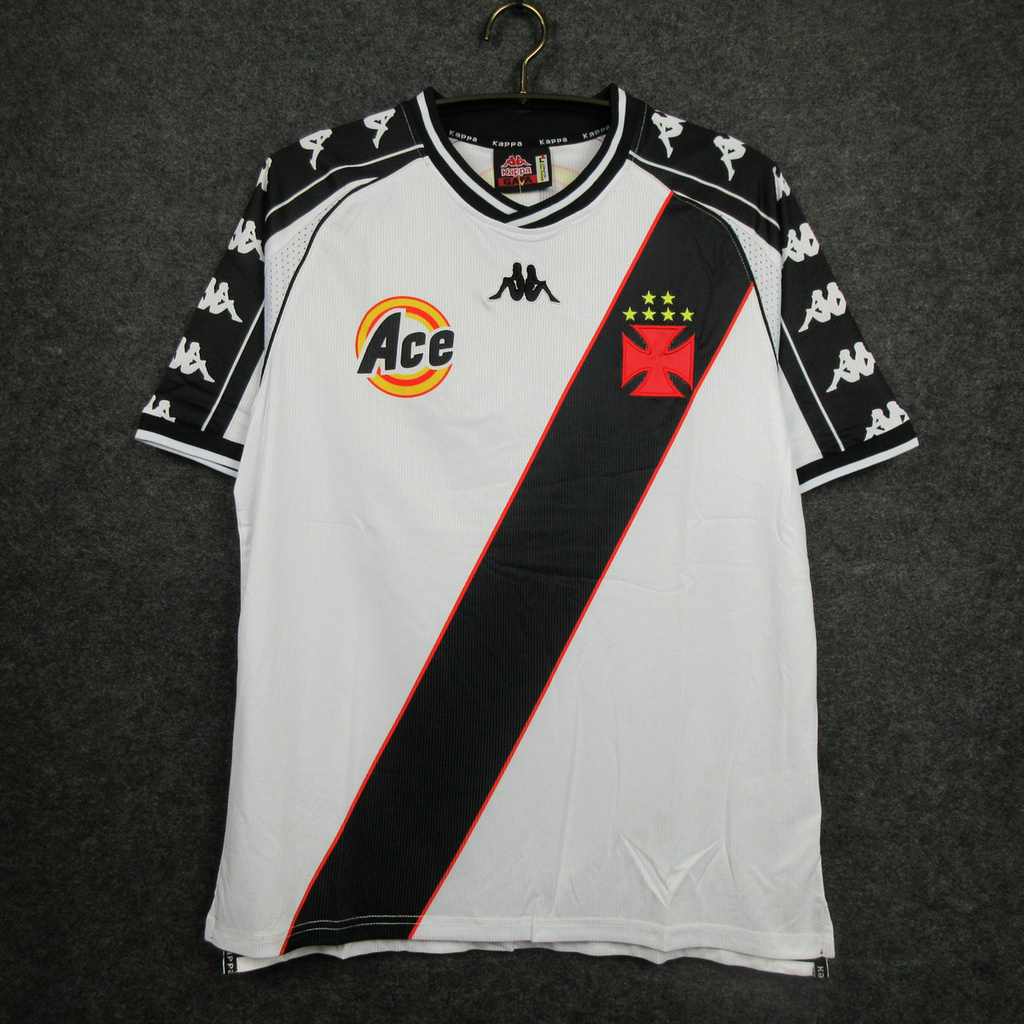 rétro Vasco da Gama domicile blanc 2000