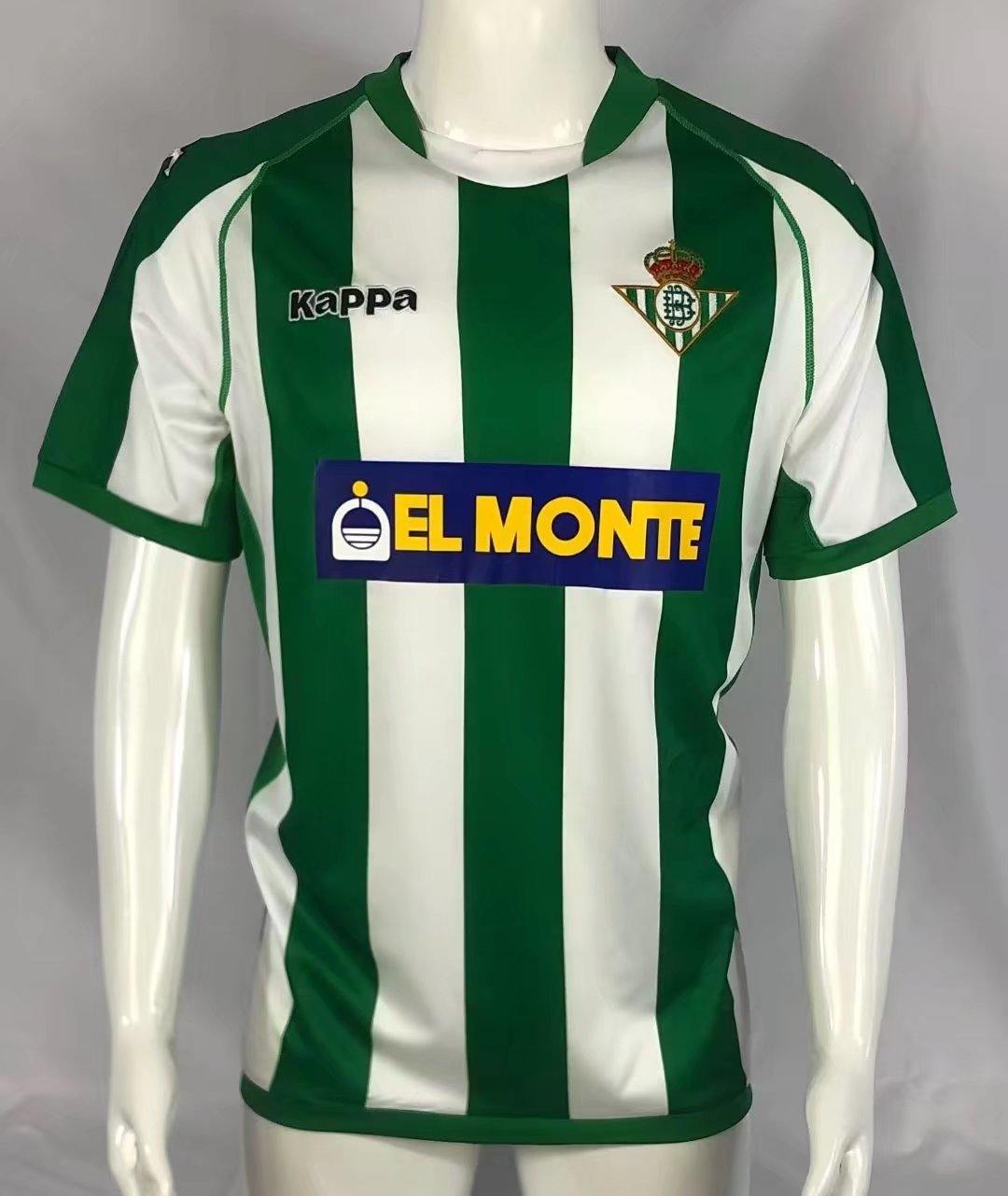 01-02 Retro real betis Size:S-XXL