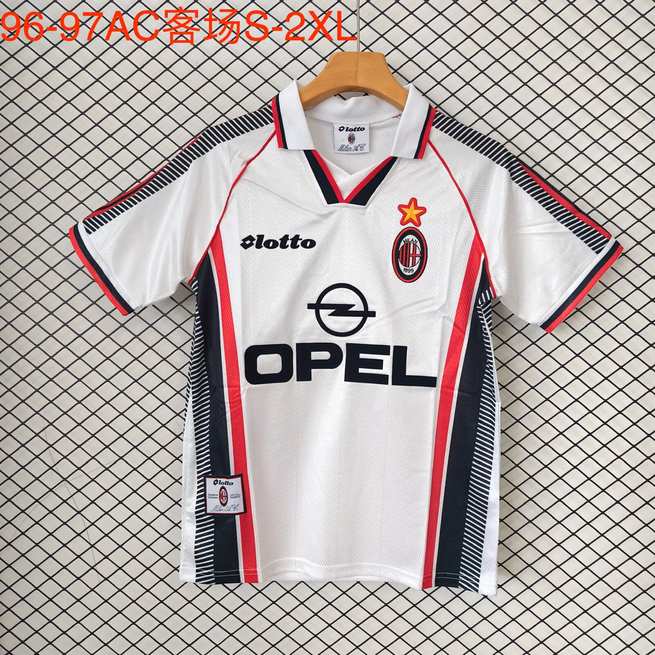 96/97 AC Milan Size:S-XXL