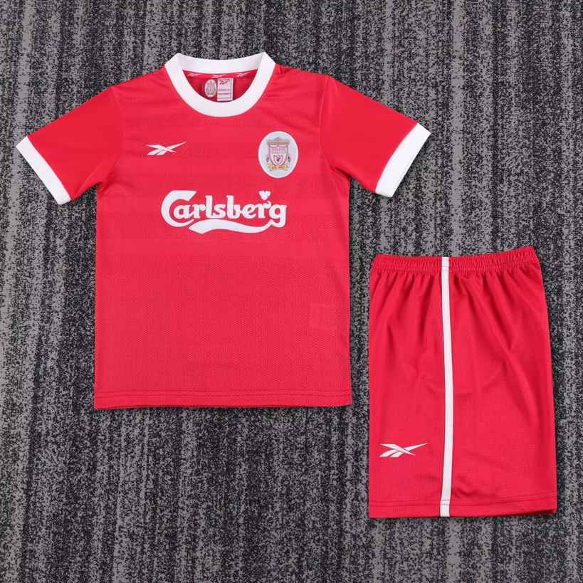 04 05 Atletico Madrid away Kids retro suit 04 05 马德里竞技 客场 孩子 复古套装