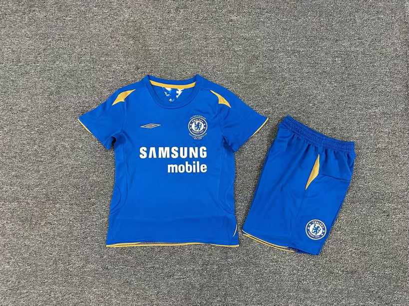 05 06 Chelsea Home Retro Kids Set 05 06 切尔西 主场 复古 孩子套装