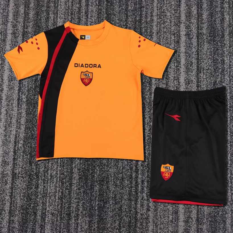 05 06 Roma Home Kids retro suit 05 06 罗马 主场 孩子 复古套装