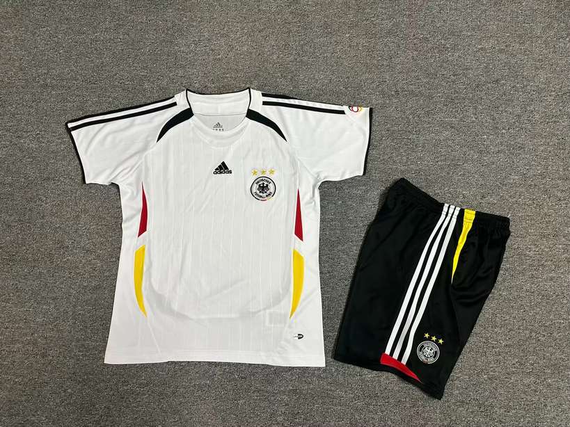 06 Germany home kids kit Retro 06 德国 主场 儿童套装