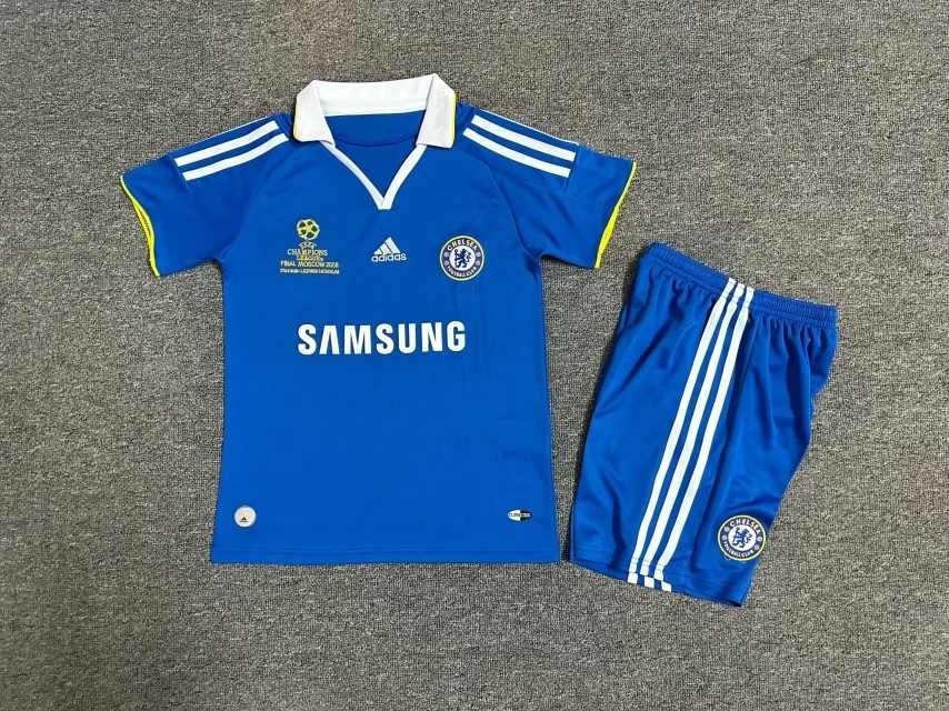 08 09 Chelsea home kid kits Retro 08 09 切尔西 主场 儿童套装