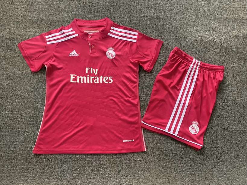 14 15 Real Madrid away retro kid kits 14 15 皇马 客场 儿童套装
