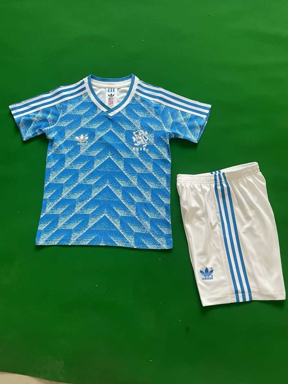 1988 Holland Netherlands away Kids retro suit 1988 荷兰 客场 孩子 复古套装
