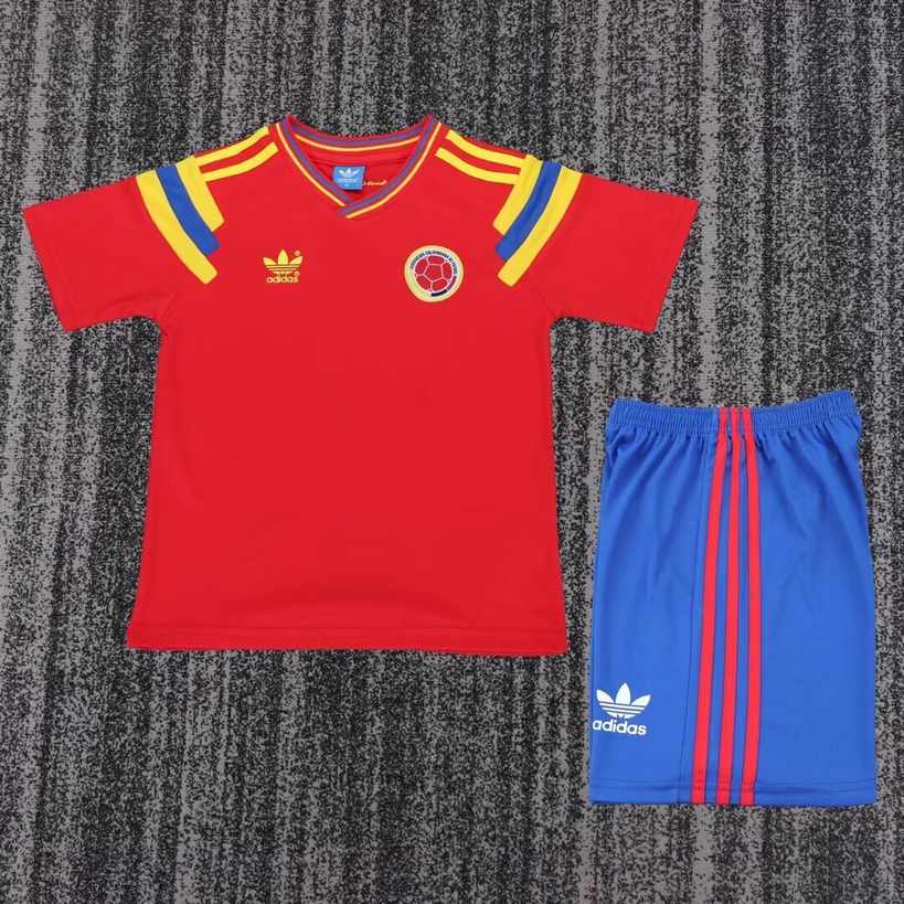 1990 Colombia away retro 1990 哥伦比亚 客场 复古