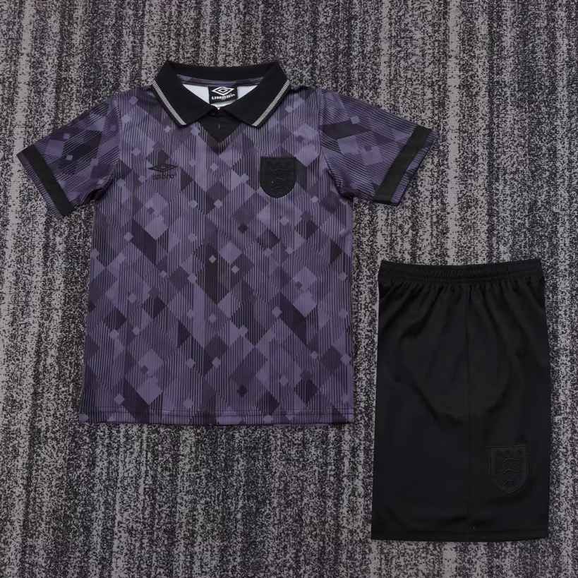 1990 England special version kids kit Retro 1990 英格兰 特别版 儿童套装