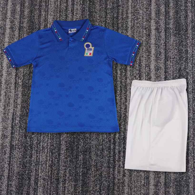 1994 Italy home kids kit Retro 1994 意大利 主场 儿套装