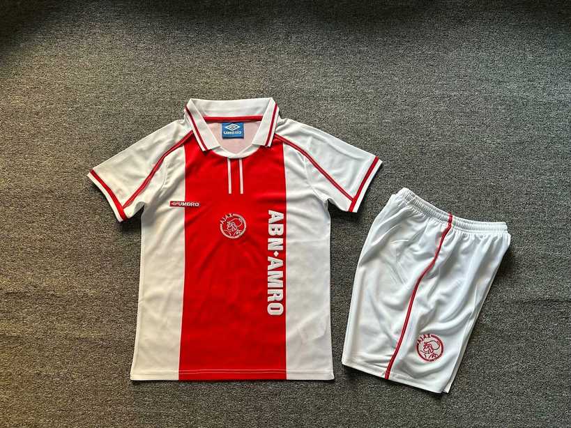 1998 Ajax home kids kit Retro 1998 阿贾克斯 主场 儿童套装
