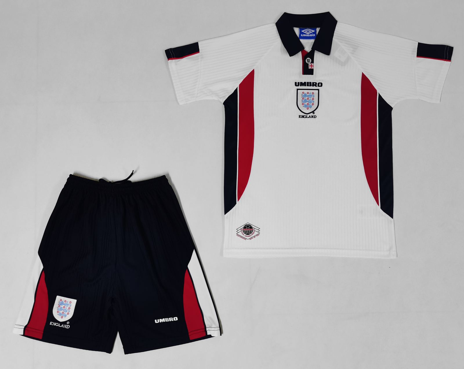 1998 England home kid kits 1998 英格兰 主场 儿童套装