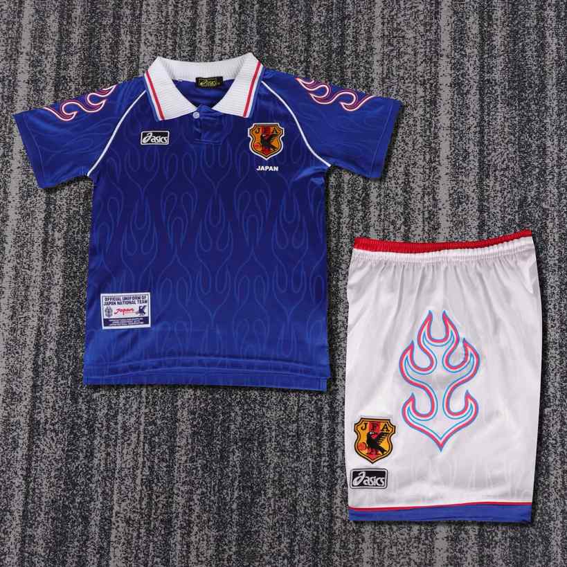 1998 Japan home kids kit Retro 1998 日本 主场 儿童套装